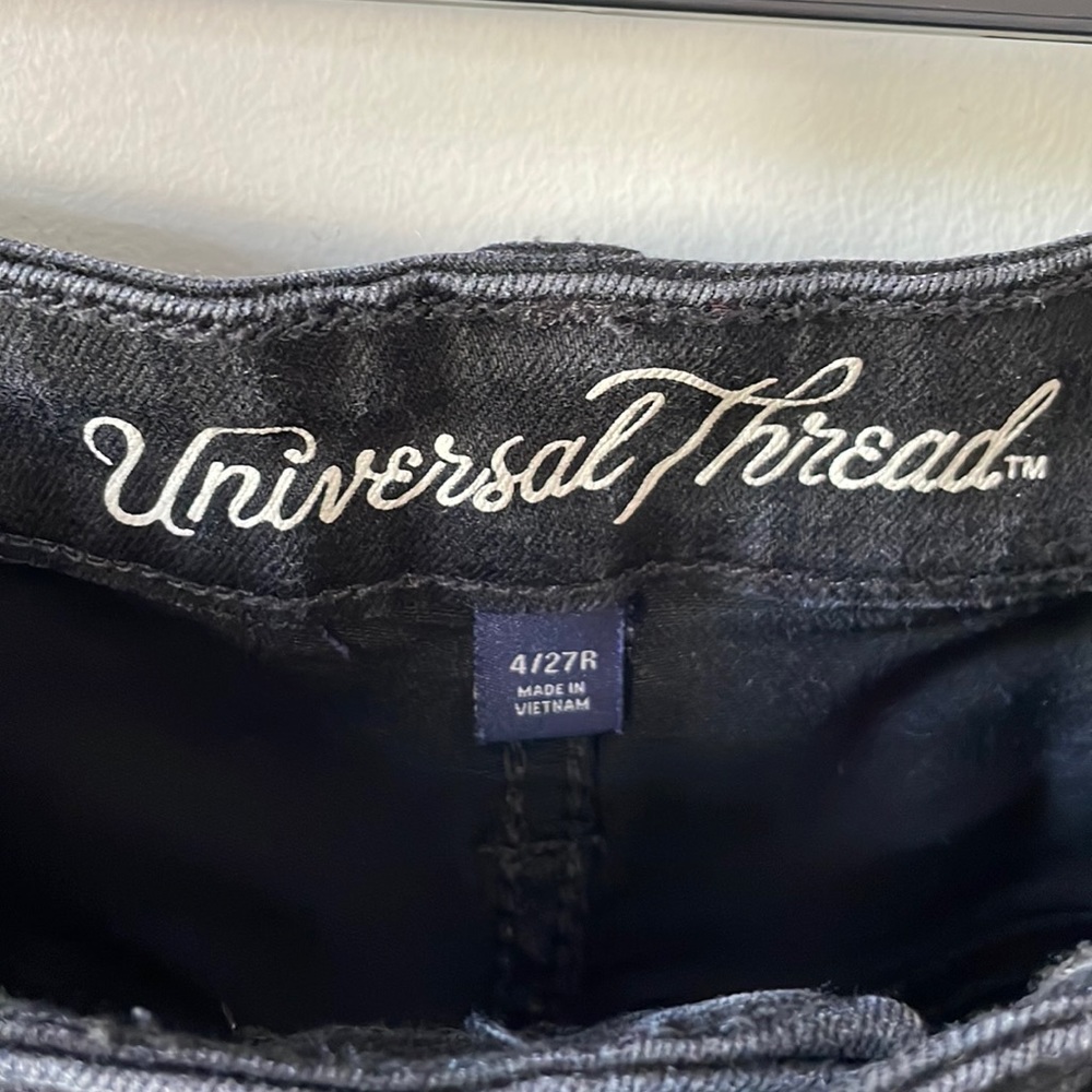 Target Universal Thread Black Ripped Jeans